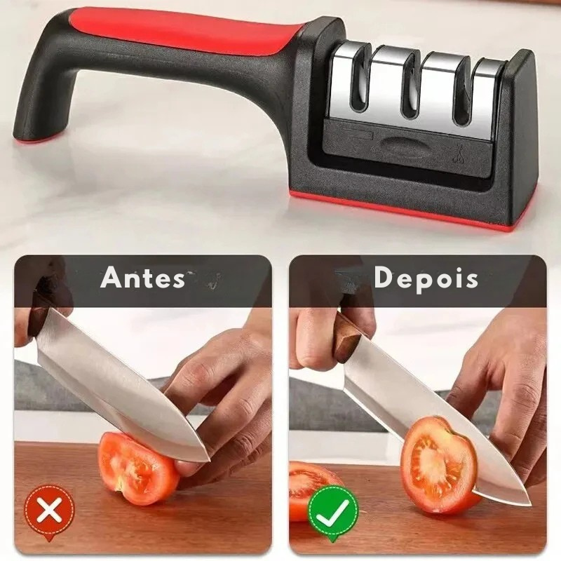 Afiador de Facas 3 em 1 – O Segredo para um Churrasco Perfeito!