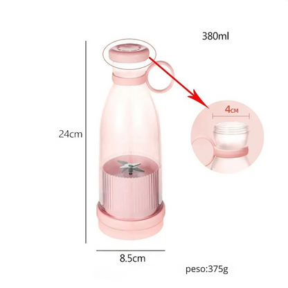LushCup™ _ (Copo elétrico Portátil de Suco)