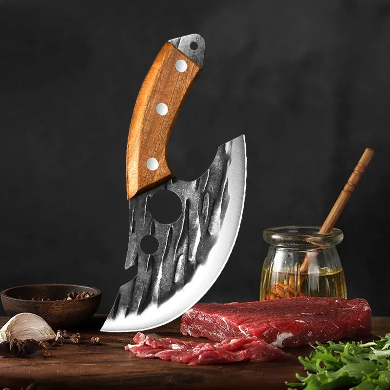 Faca de Cozinha Multifuncional – Precisão e Resistência