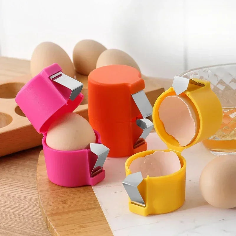 Abridor de Ovos – Chega de Bagunça na Cozinha!