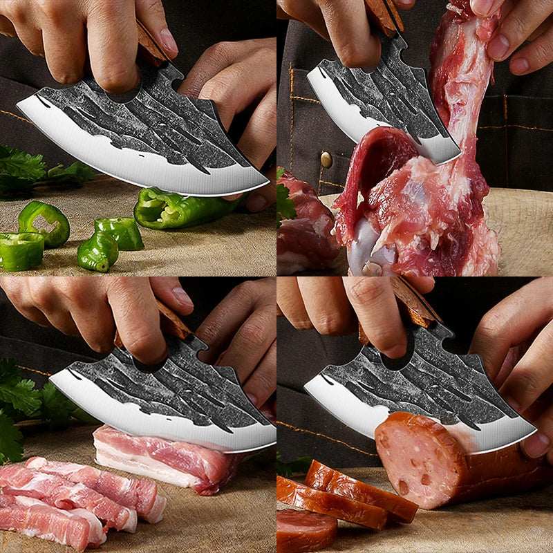 Faca de Cozinha Multifuncional – Precisão e Resistência